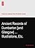 Ancient Records of Dumbarton [and Glasgow] ... Illustrations, Etc.