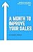 A Month to Improve Your Sales
