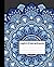 Mandala Composition Notebook: Wide-Ruled, 7.5 x 9.25, 120 Pages, For kids, teens, and adults (Composition Notebooks)