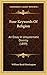 Four Keywords Of Religion: An Essay In Unsystematic Divinity (1899)