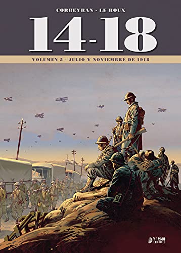 Portada de 14-18 05: Julio Y Noviembre De 1918, de Éric Corbeyran