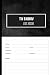 Tv Show Log Book: Series Tr...