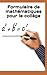 Formulaire de mathématiques...