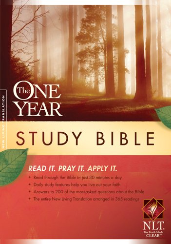 The One Year Study Bible NLT