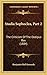 Studia Sophoclea, Part 2: The Criticism Of The Oedipus Rex (1884)