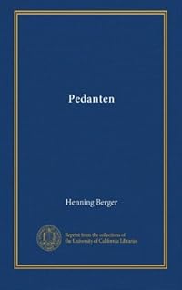Omslag för Pedanten