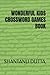 WONDERFUL KIDS CROSSWORD GAMES BOOK by Shantanu Dutta