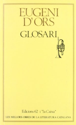 Glosari: (1906-2006 centenari de la seva publicació)