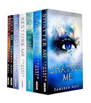 Shatter Me Series Books 1 - 7 Collection Set by Tahereh Mafi (Shatter, Restore, Ignite, Unravel, Defy Me, Unite Me & Find Me)