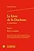 Le Livre De La Duchesse Et Autres Textes by Geoffrey Chaucer