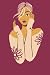 pretty lady on the journal