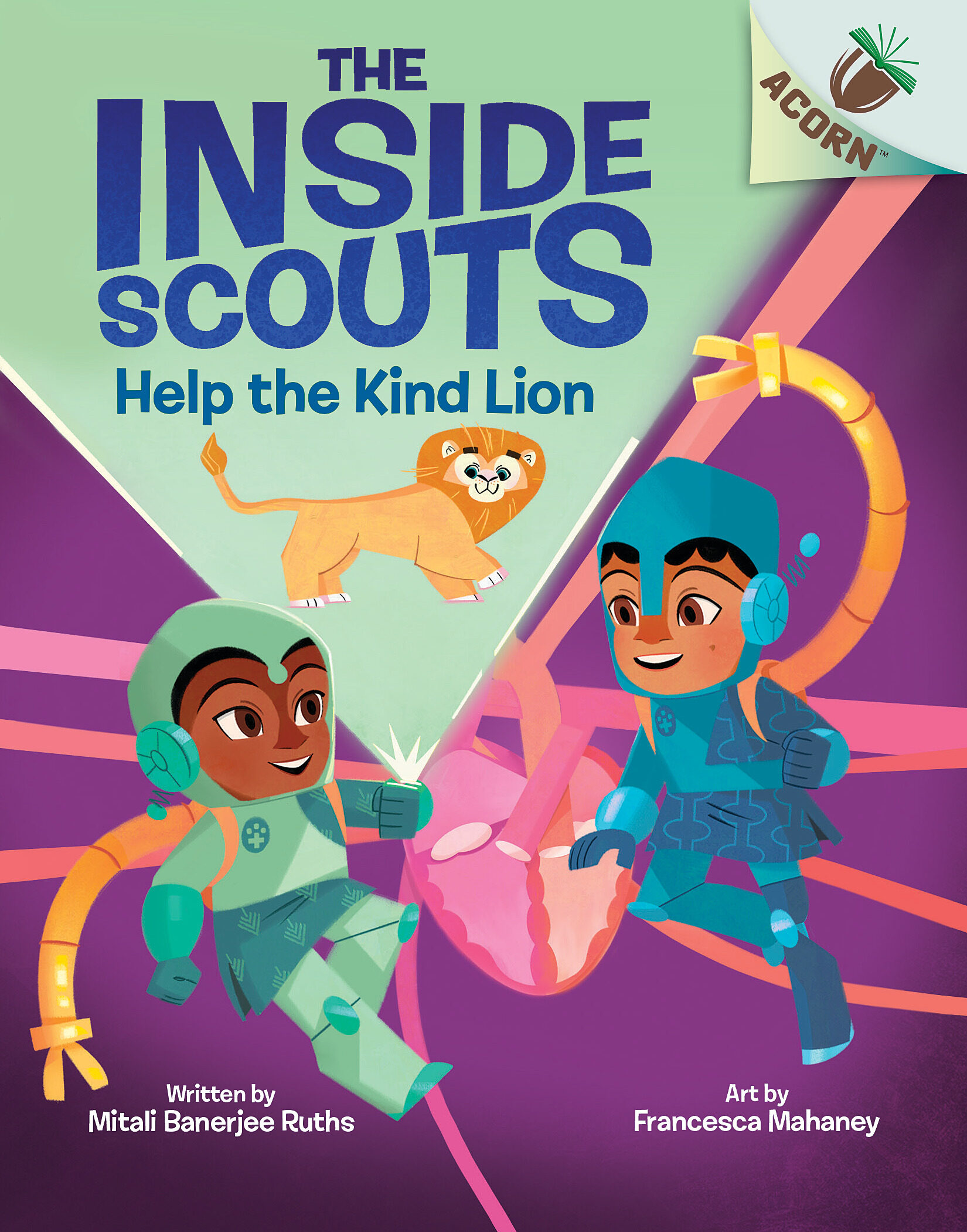 Help the Kind Lion: An Acorn Book (The Inside Scouts #1) (1)