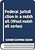 Federal jurisdiction in a n...