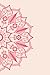 Mandala Notebook: 5x8" Spir...