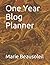 One Year Blog Planner
