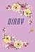 Diary: Flowery colorful dia...