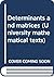 Determinants and matrices (University mathematical texts)