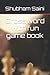 Crossword with fun game book