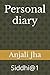 Personal diary: Siddhi@1
