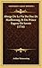 Abrege De La Vie Du Duc De Marlboroug, Et Du Prince Eugene De... by Arthur Mainwaring