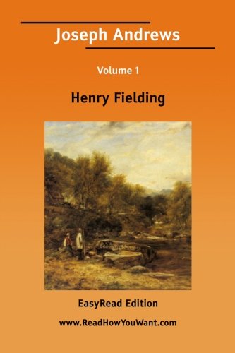 Joseph Andrews: Easyread Edition