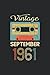 Vintage September 1961: 6" ...