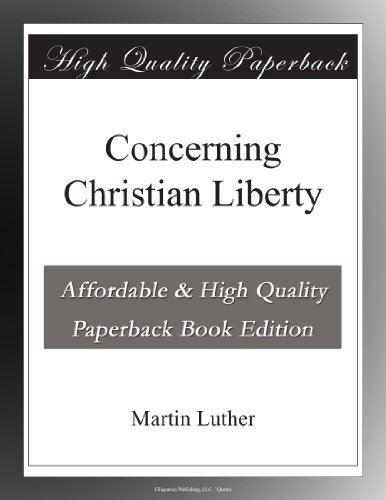 Concerning Christian Liberty
