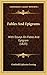 Fables And Epigrams: With Essays On Fable And Epigram (1825)