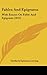 Fables And Epigrams: With Essays On Fable And Epigram (1825)
