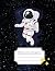 Composition Notebook: Astronaut and Rocket