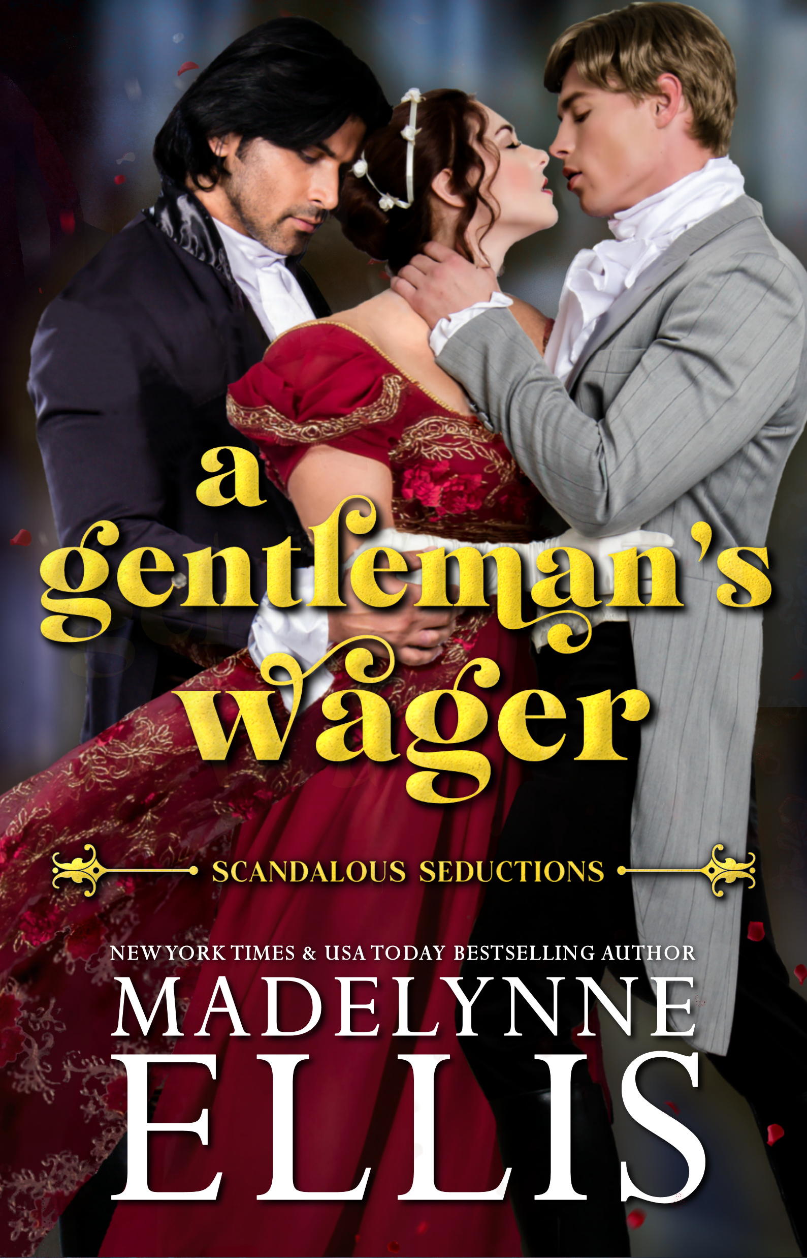 A Gentleman's Wager: MMF Bisexual Regency Menage Romance (Kindle Edition)