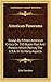 American Panorama: Essays B...