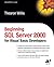 Beginning SQL Server 2000 for Visual Basic Developers