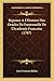 Reponse A L'Histoire Des Oracles De Fontennelle De L'Academie Francoise (1707) (French Edition)