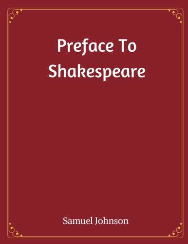 Preface To Shakespeare