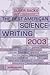 The Best American Science Writing 2003 by Oliver Sacks