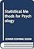 Statistical Methods for Psychology