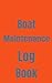 Booat Maintenance Log Book