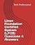 Linux Foundation Certified System (LFCS) Questions & Answers by TECH PROFESSIONAL