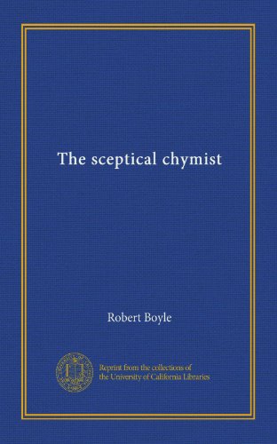 The sceptical chymist
