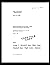 Operation Manual for the Ma...