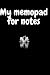 My memopad for notes