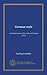 German style: an introduction to the study of German prose