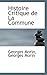 Histoire Critique de La Com...