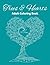 Trees And Hearts Adult Colo...