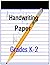 Handwriting Paper for Kids by C. Marie