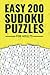 Easy Sudoku Puzzles: Book f...
