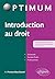 Introduction au droit by Anne Prévost-Bucchianeri