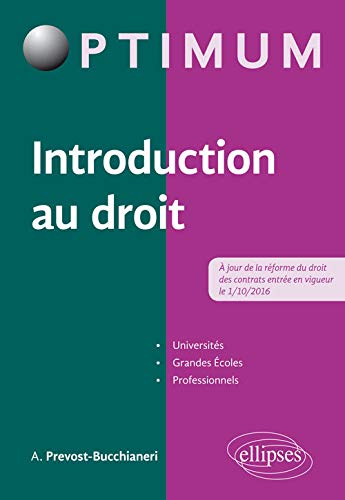 Introduction au droit (Paperback)