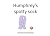Humphrey's spotty sock by Christine Townsend